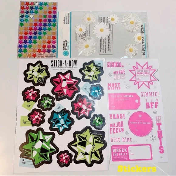 Handcraft/Present Paper/Sticker/Wrapping/Packaging Set - Picture 13 of 16